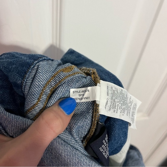 Madewell Adirondack Short Overalls in Denville Wash - Picture 6 of 8